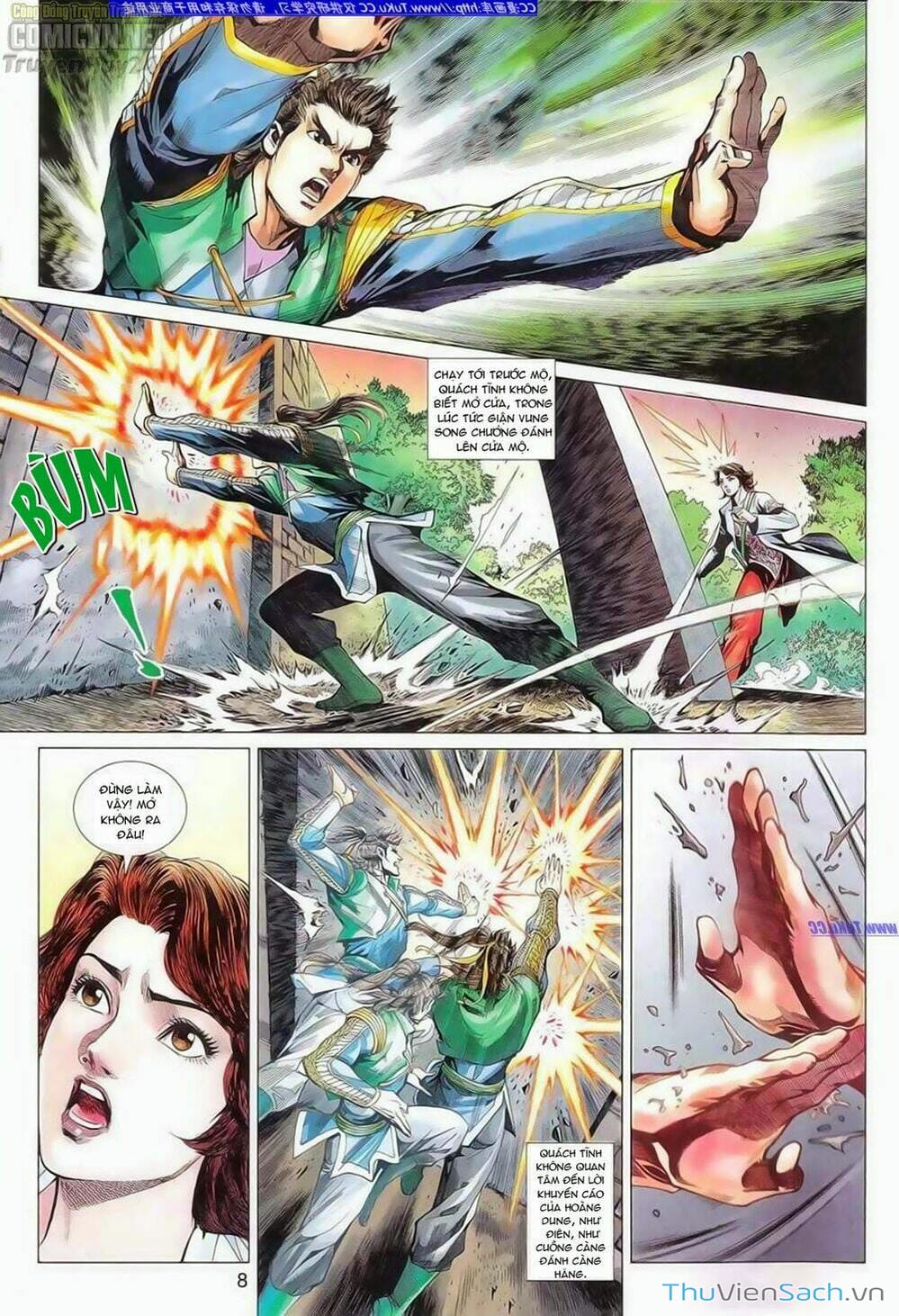 Truyện Tranh Anh Hùng Xạ Điêu - Manhua trang 4