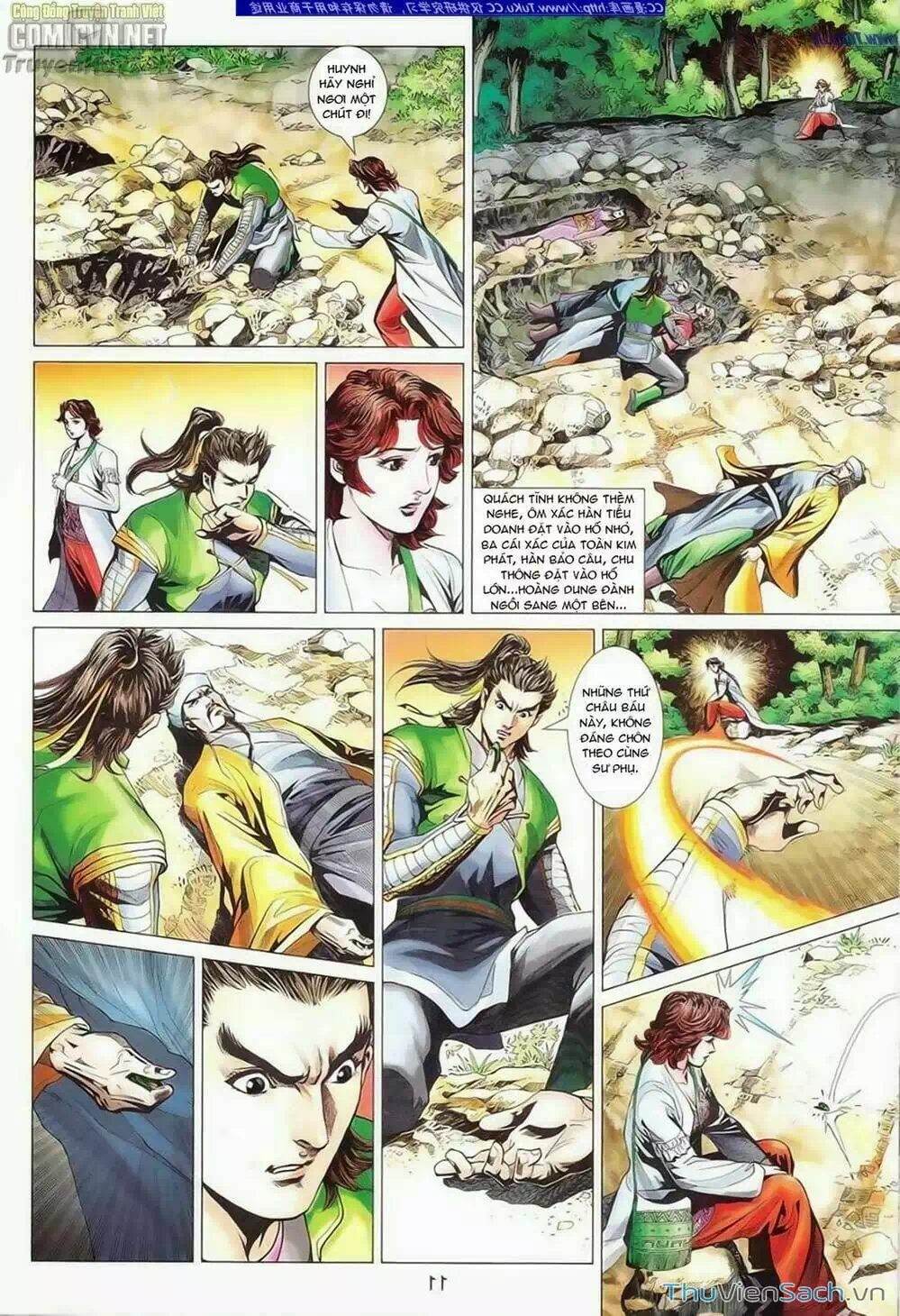 Truyện Tranh Anh Hùng Xạ Điêu - Manhua trang 4