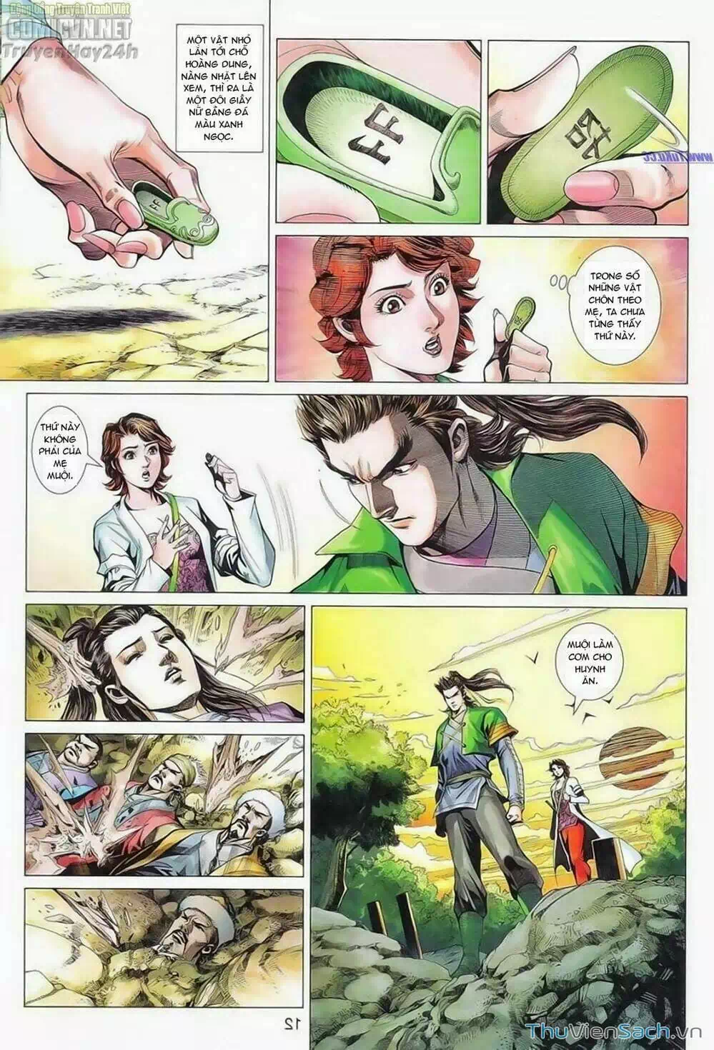 Truyện Tranh Anh Hùng Xạ Điêu - Manhua trang 4