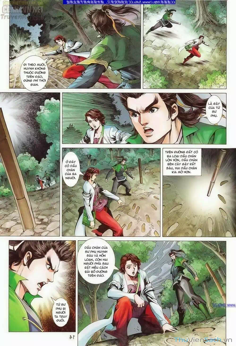 Truyện Tranh Anh Hùng Xạ Điêu - Manhua trang 4