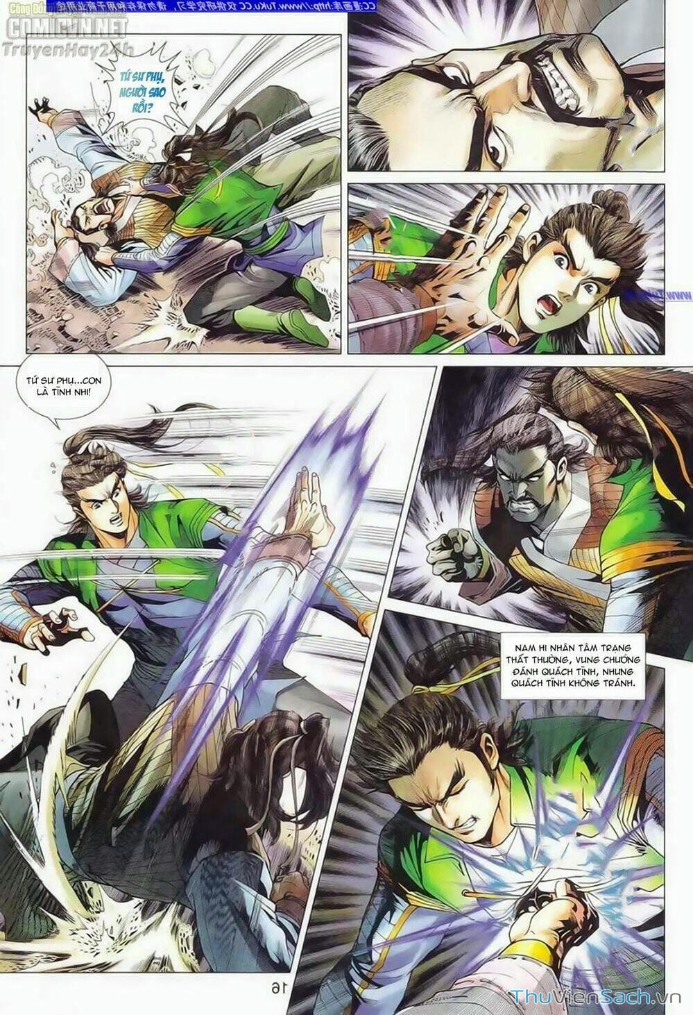 Truyện Tranh Anh Hùng Xạ Điêu - Manhua trang 4