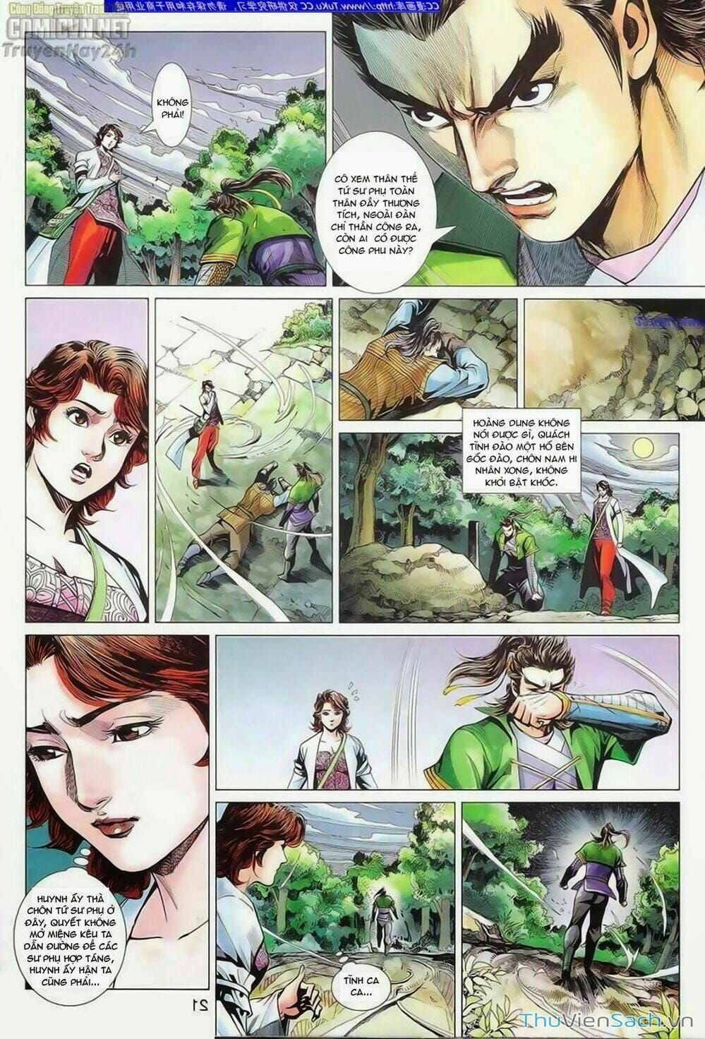 Truyện Tranh Anh Hùng Xạ Điêu - Manhua trang 4