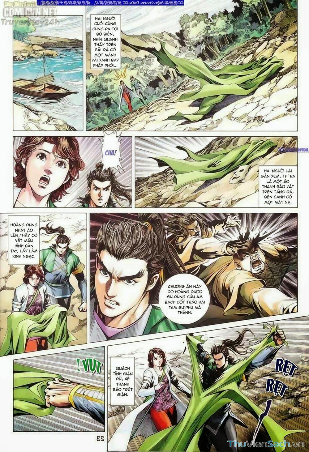 Truyện Tranh Anh Hùng Xạ Điêu - Manhua trang 4