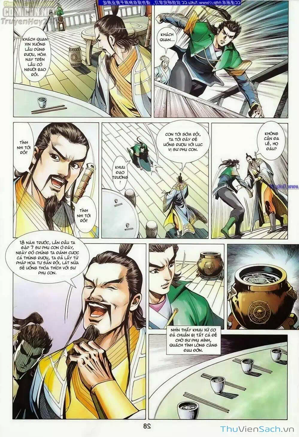 Truyện Tranh Anh Hùng Xạ Điêu - Manhua trang 4