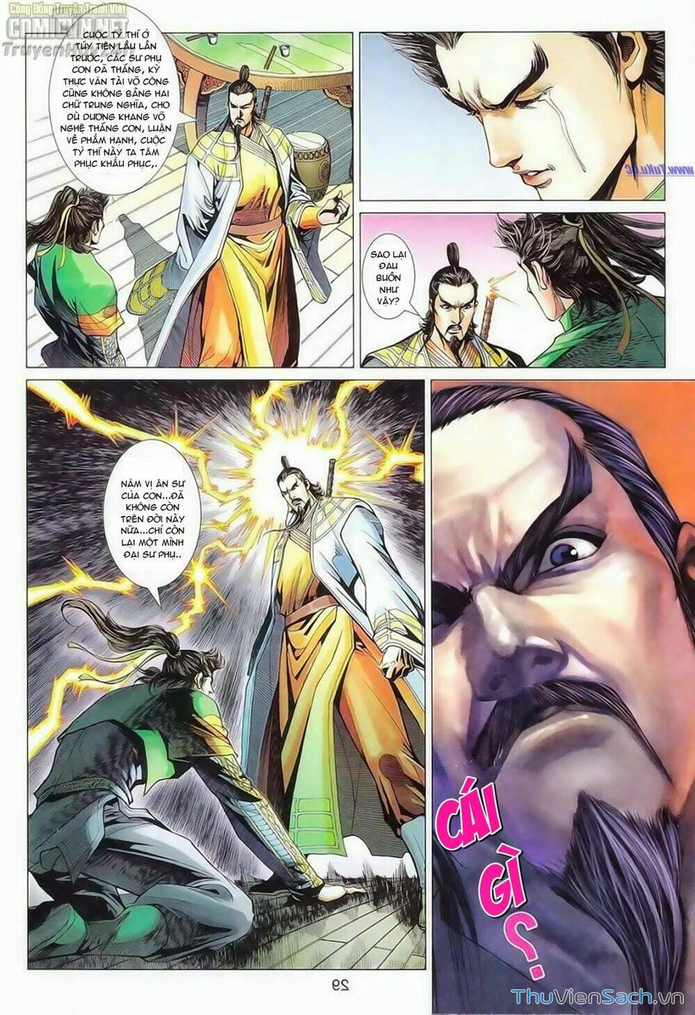 Truyện Tranh Anh Hùng Xạ Điêu - Manhua trang 4