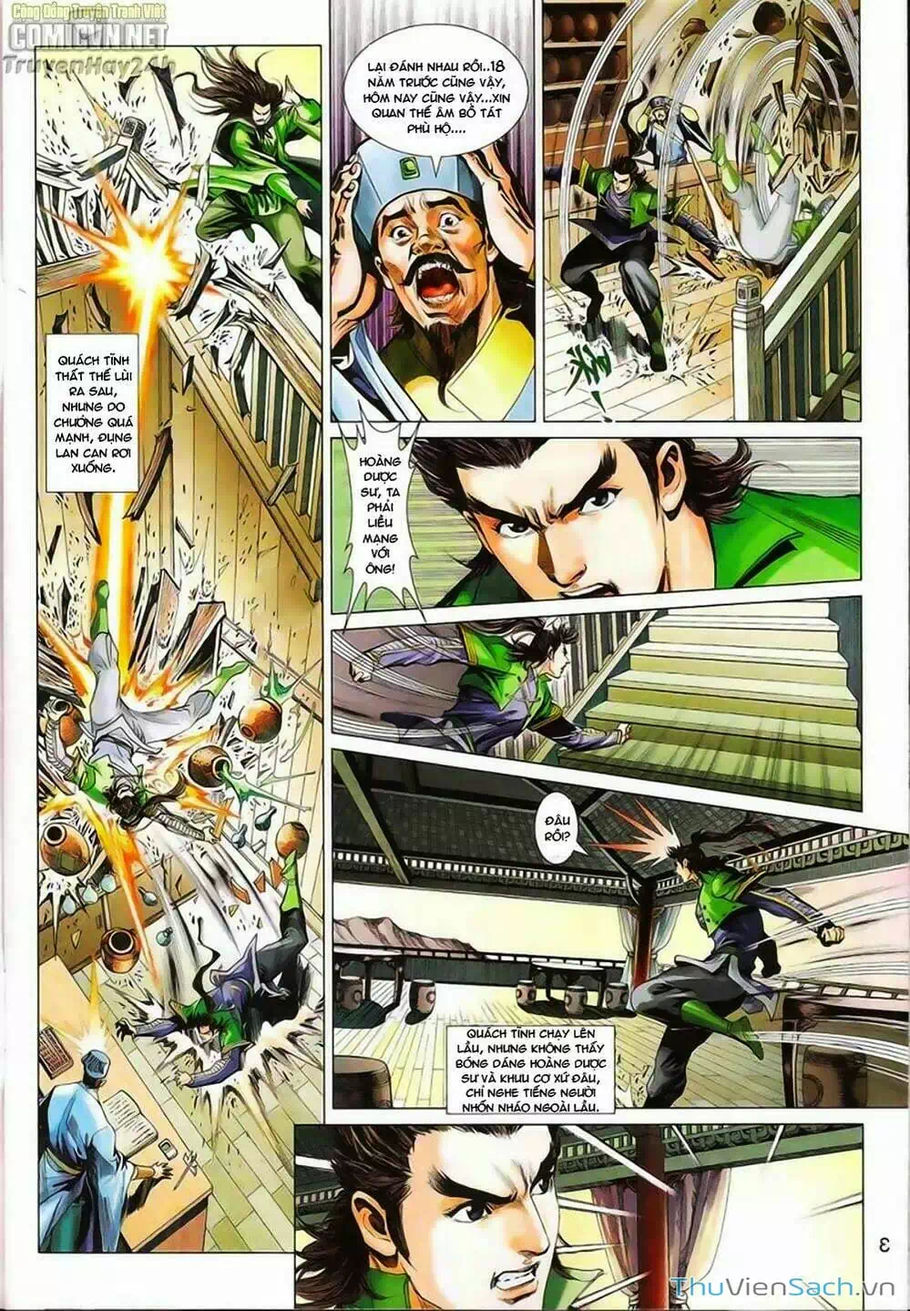 Truyện Tranh Anh Hùng Xạ Điêu - Manhua trang 4