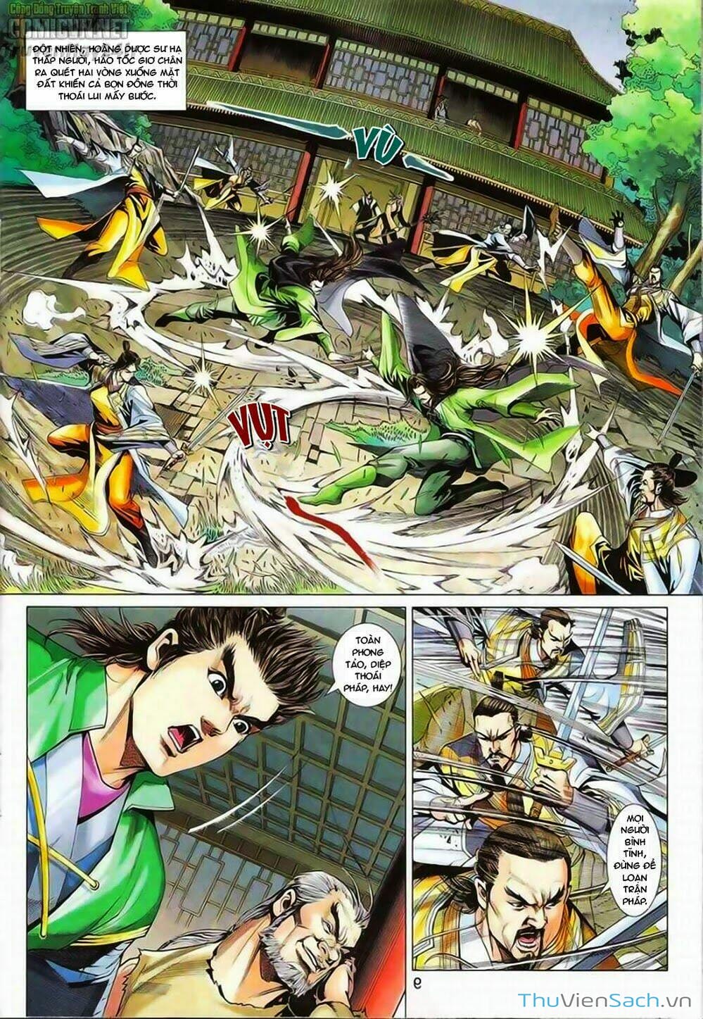 Truyện Tranh Anh Hùng Xạ Điêu - Manhua trang 2812