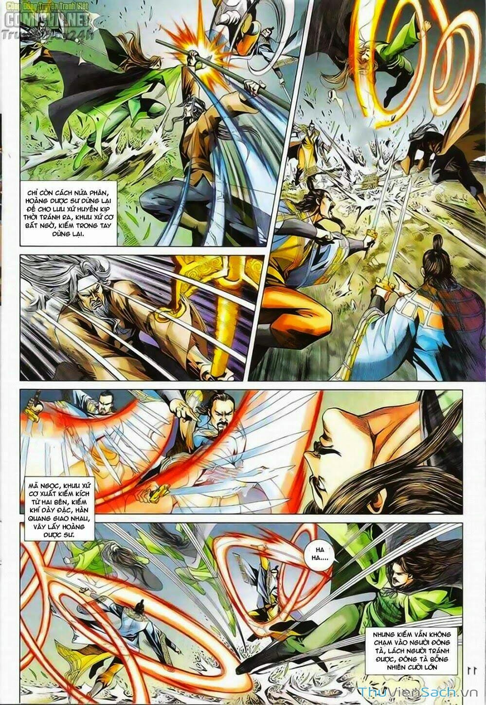 Truyện Tranh Anh Hùng Xạ Điêu - Manhua trang 4