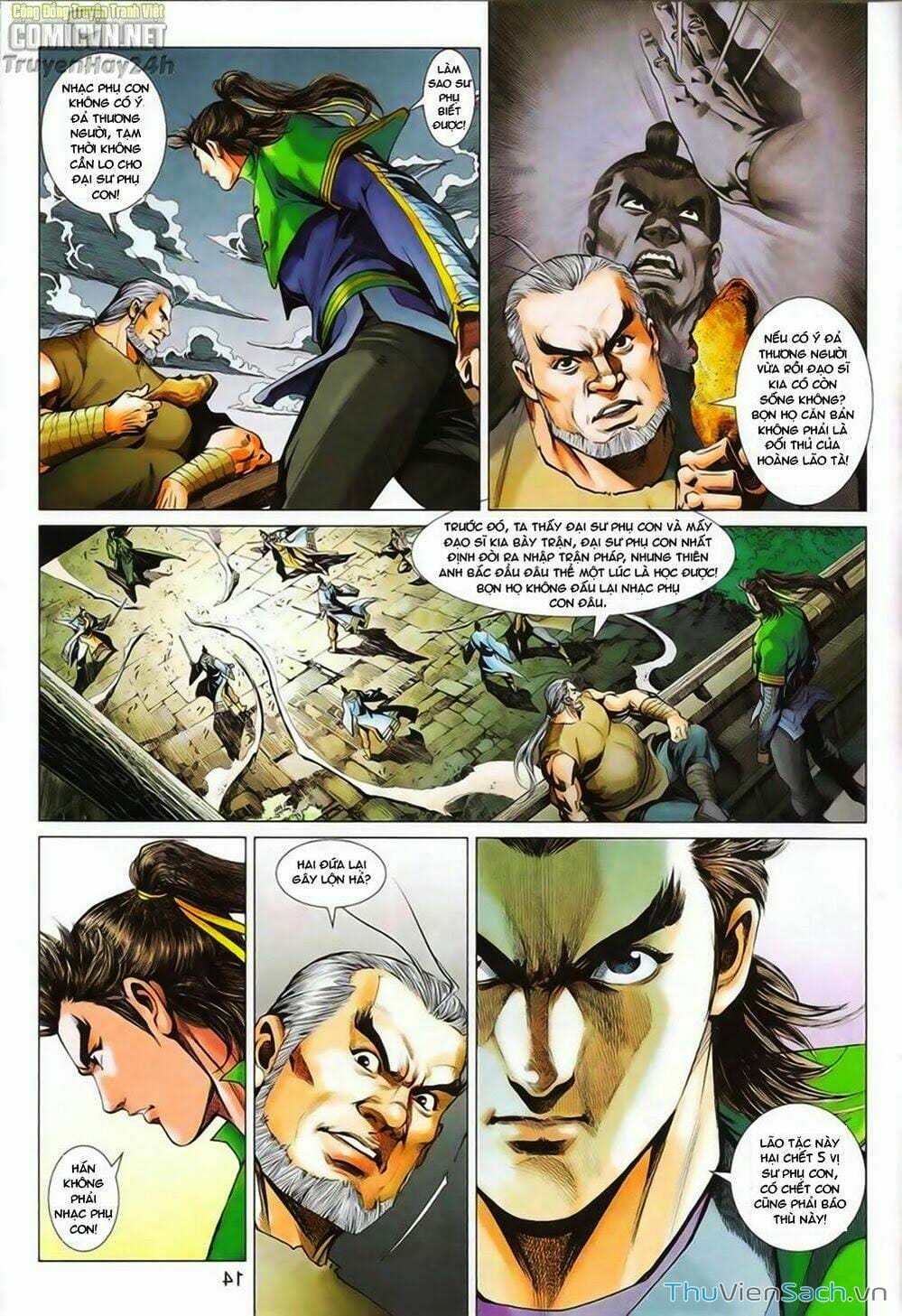 Truyện Tranh Anh Hùng Xạ Điêu - Manhua trang 4