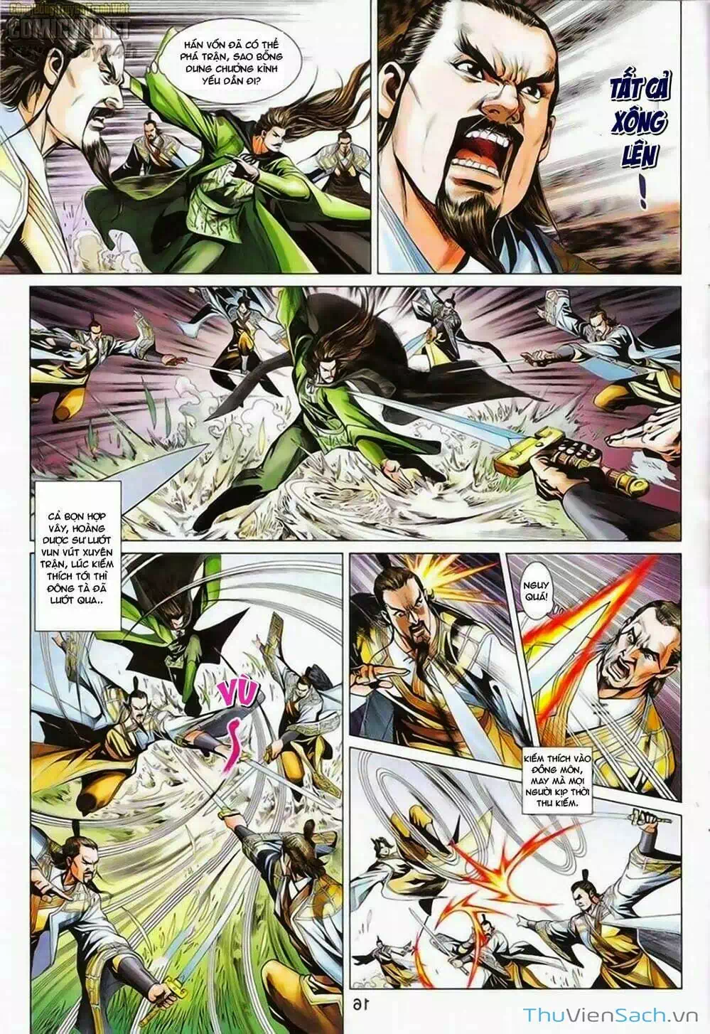 Truyện Tranh Anh Hùng Xạ Điêu - Manhua trang 4
