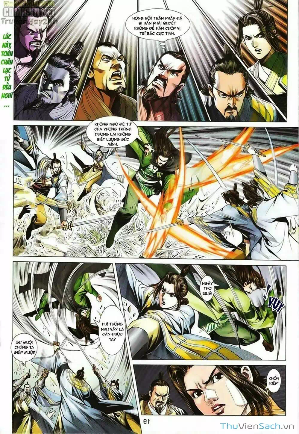 Truyện Tranh Anh Hùng Xạ Điêu - Manhua trang 4