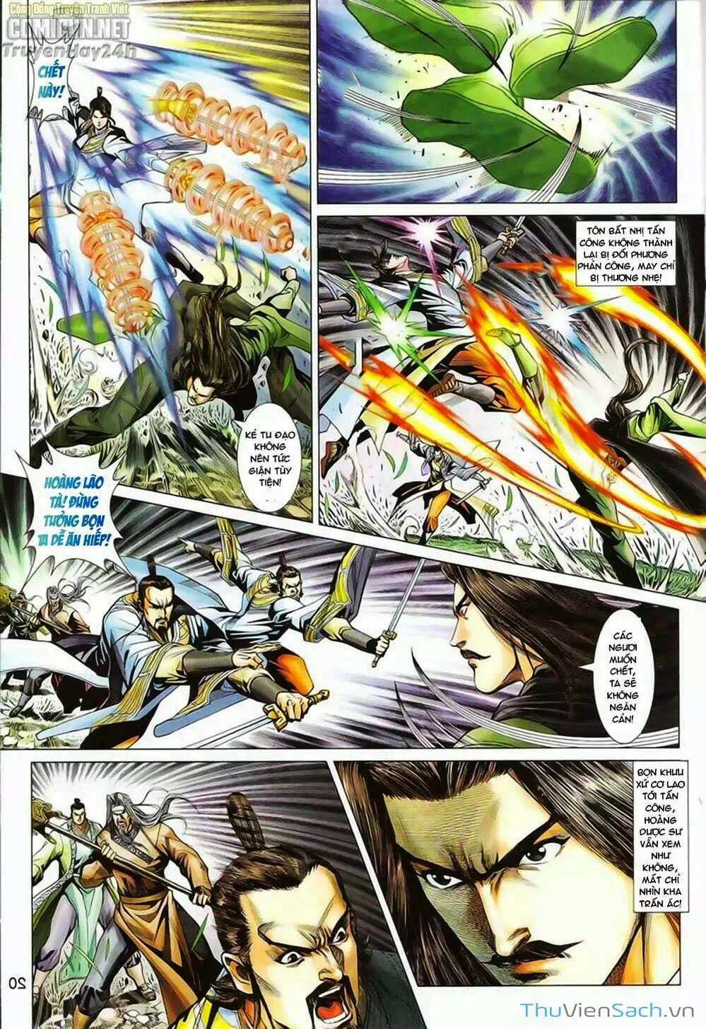 Truyện Tranh Anh Hùng Xạ Điêu - Manhua trang 4