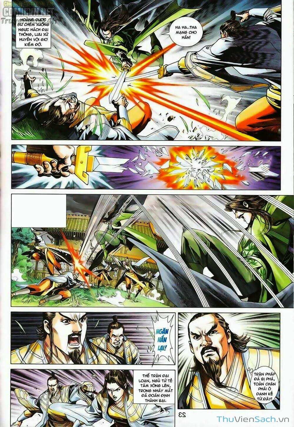 Truyện Tranh Anh Hùng Xạ Điêu - Manhua trang 4