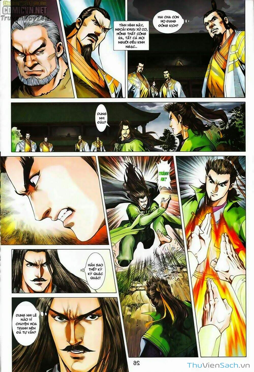 Truyện Tranh Anh Hùng Xạ Điêu - Manhua trang 2829