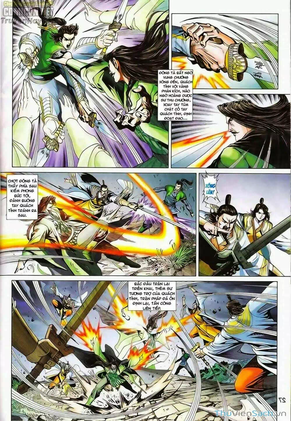 Truyện Tranh Anh Hùng Xạ Điêu - Manhua trang 4