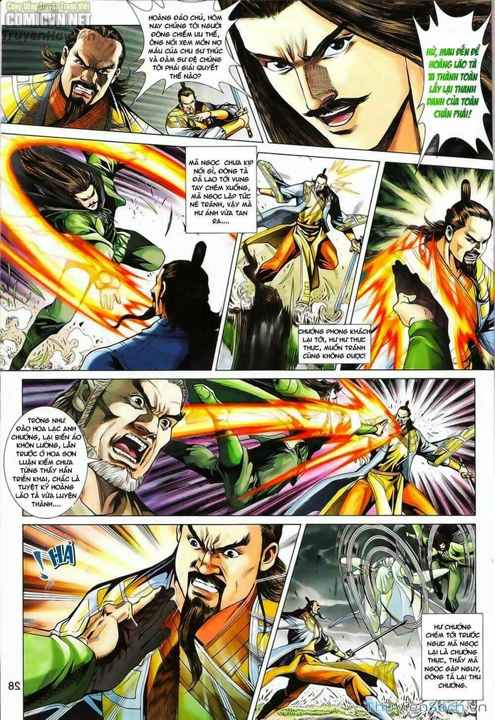 Truyện Tranh Anh Hùng Xạ Điêu - Manhua trang 4