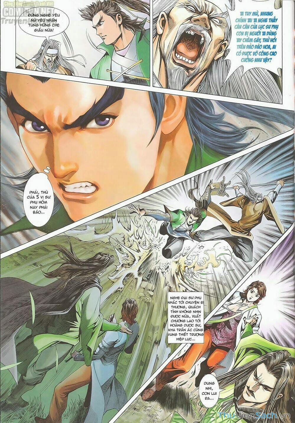 Truyện Tranh Anh Hùng Xạ Điêu - Manhua trang 4