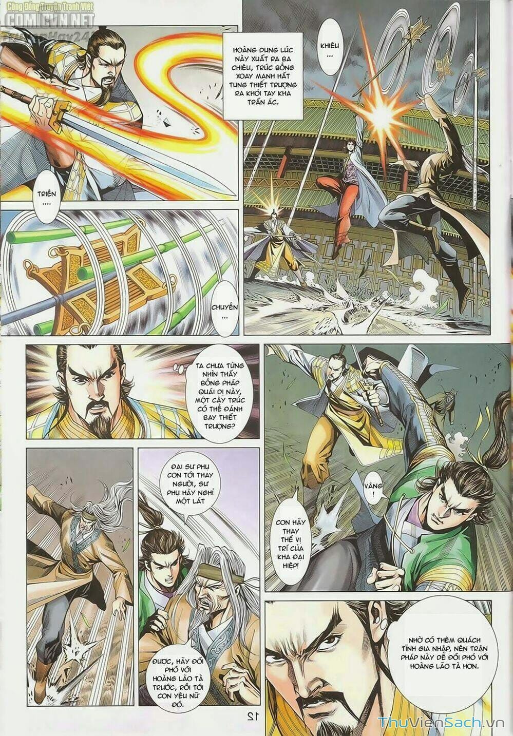 Truyện Tranh Anh Hùng Xạ Điêu - Manhua trang 4