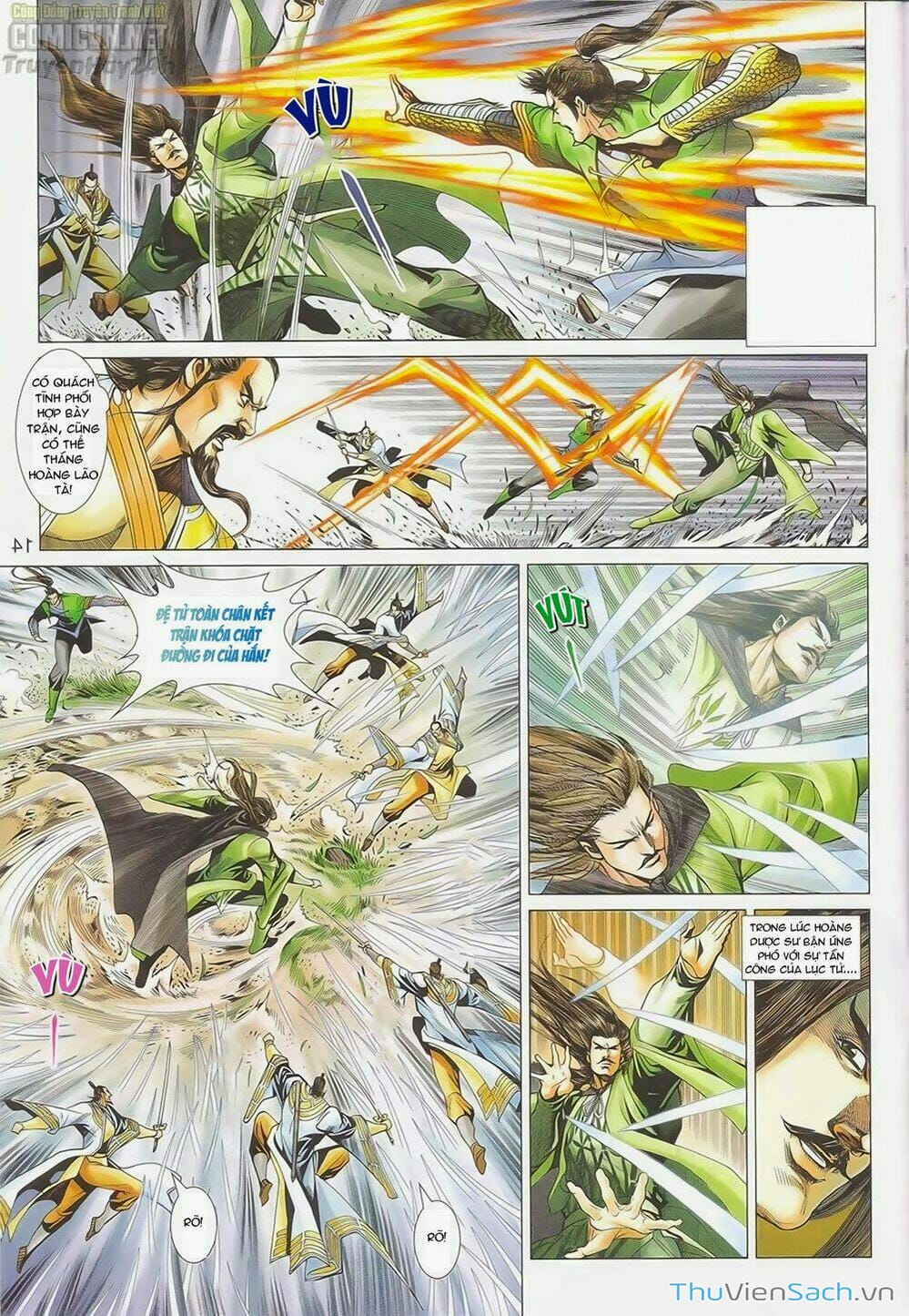 Truyện Tranh Anh Hùng Xạ Điêu - Manhua trang 4