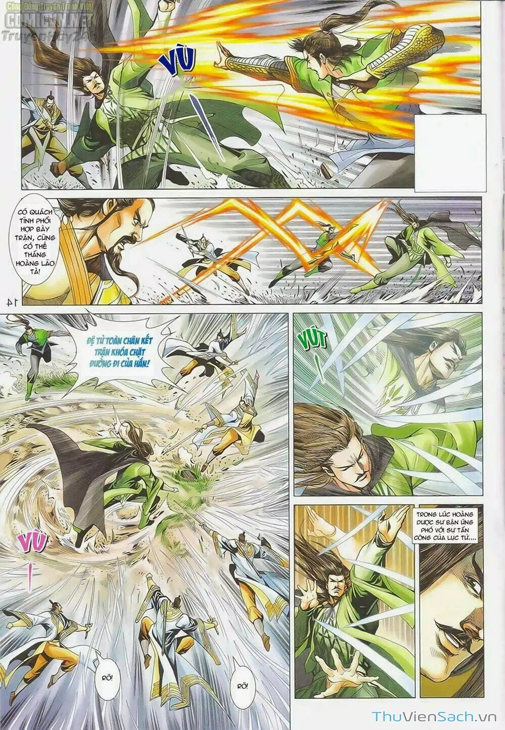 Truyện Tranh Anh Hùng Xạ Điêu - Manhua trang 4