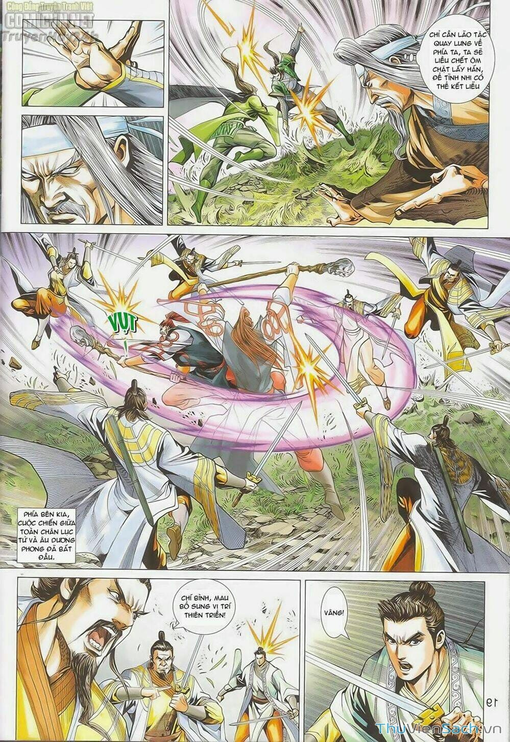 Truyện Tranh Anh Hùng Xạ Điêu - Manhua trang 4