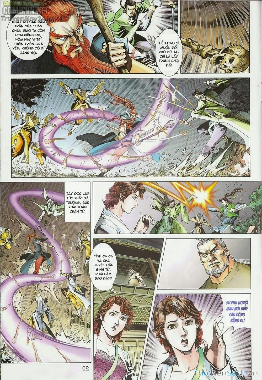 Truyện Tranh Anh Hùng Xạ Điêu - Manhua trang 4