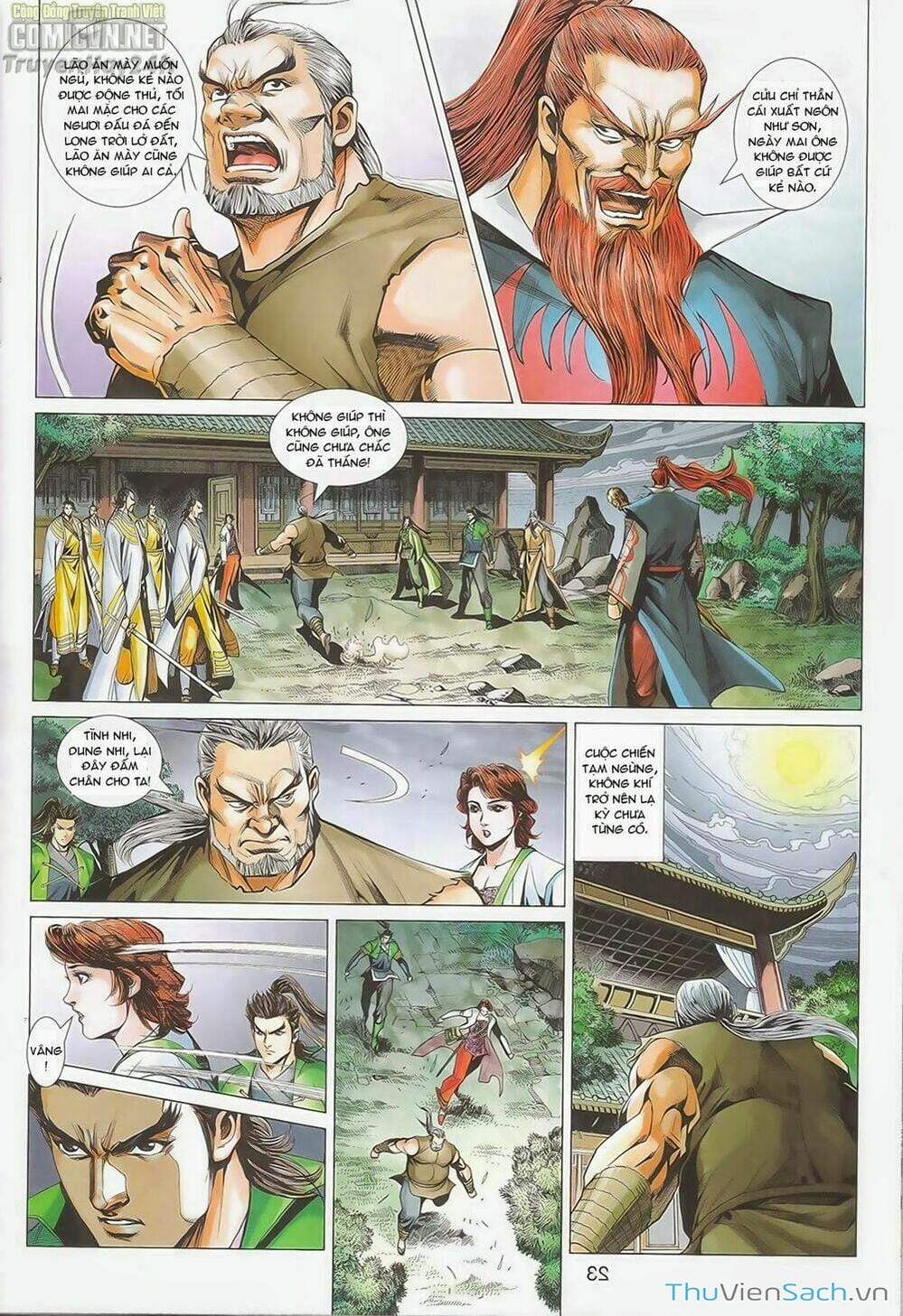 Truyện Tranh Anh Hùng Xạ Điêu - Manhua trang 4