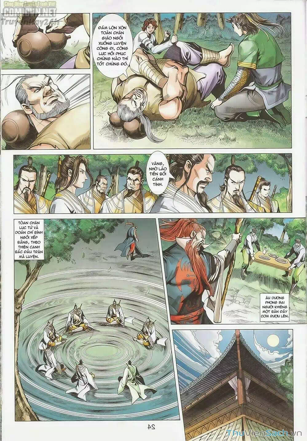 Truyện Tranh Anh Hùng Xạ Điêu - Manhua trang 4