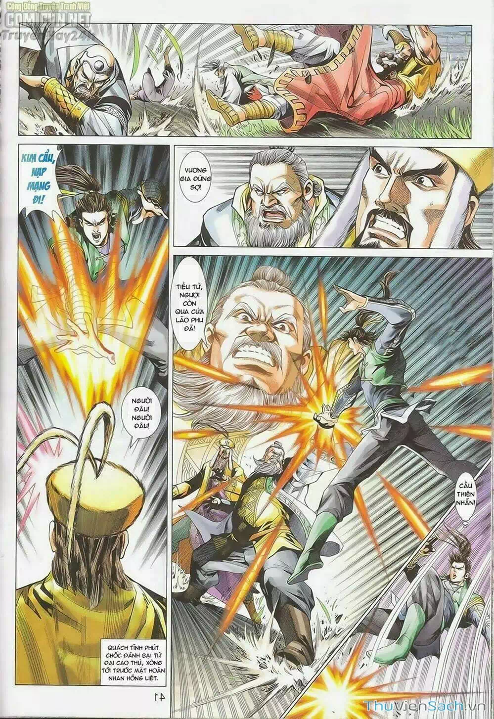 Truyện Tranh Anh Hùng Xạ Điêu - Manhua trang 4