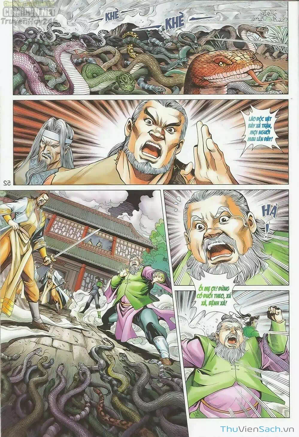 Truyện Tranh Anh Hùng Xạ Điêu - Manhua trang 4