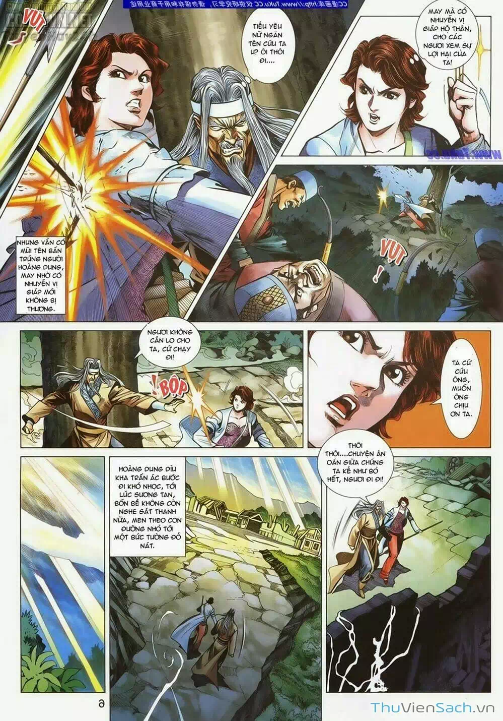 Truyện Tranh Anh Hùng Xạ Điêu - Manhua trang 4