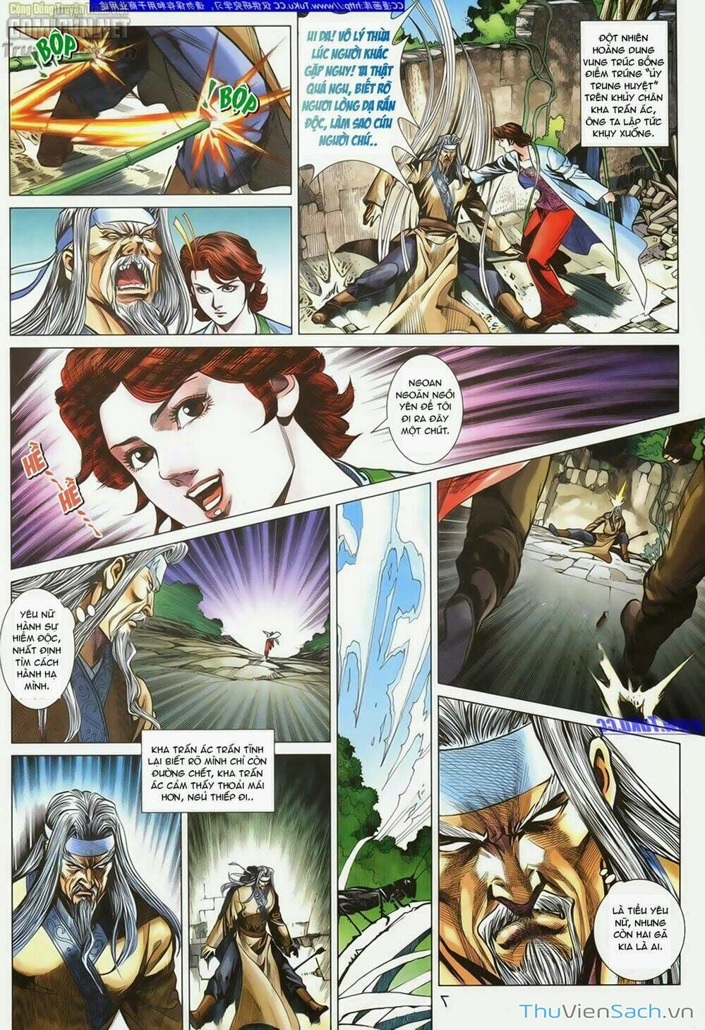 Truyện Tranh Anh Hùng Xạ Điêu - Manhua trang 4