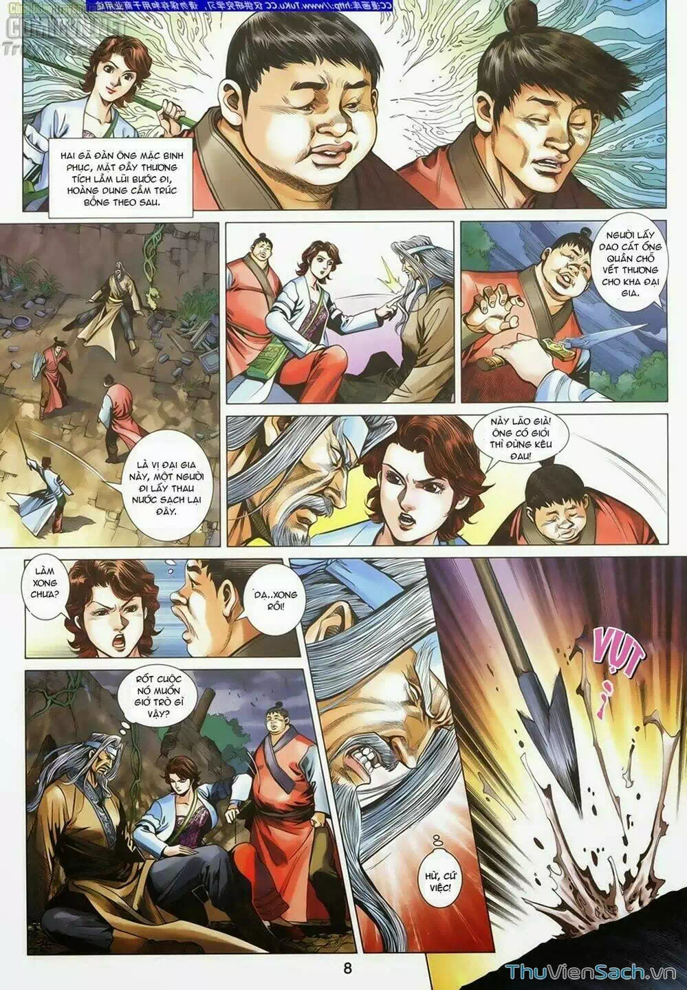 Truyện Tranh Anh Hùng Xạ Điêu - Manhua trang 4
