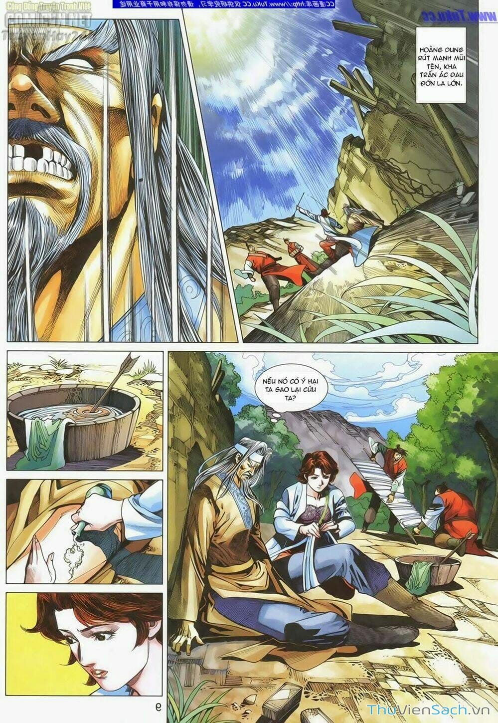 Truyện Tranh Anh Hùng Xạ Điêu - Manhua trang 4