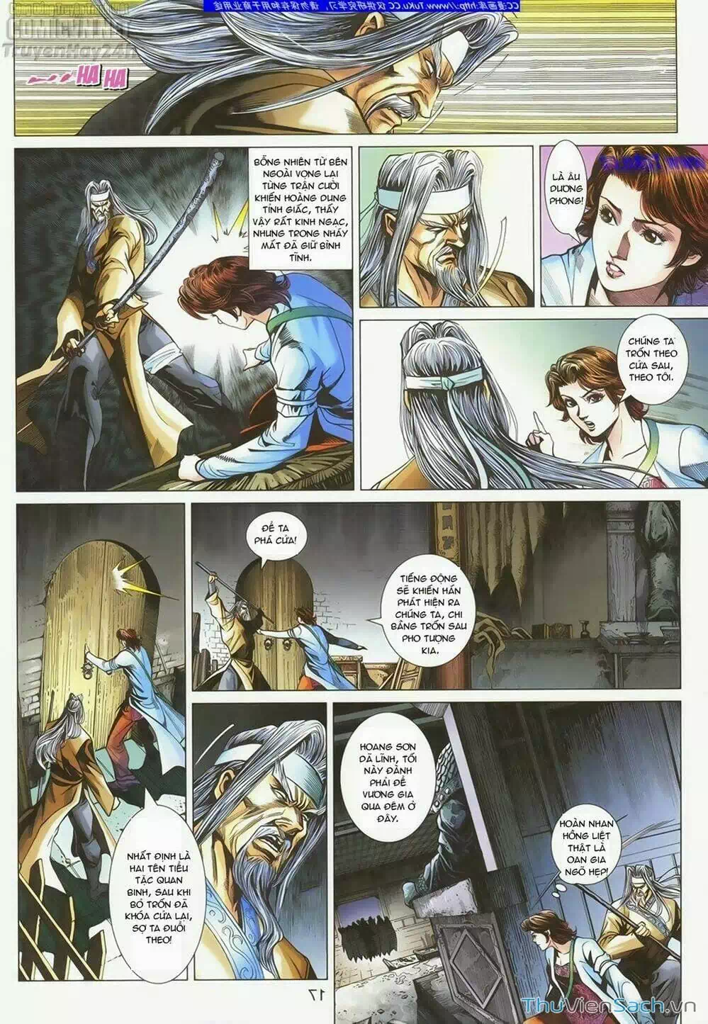 Truyện Tranh Anh Hùng Xạ Điêu - Manhua trang 4
