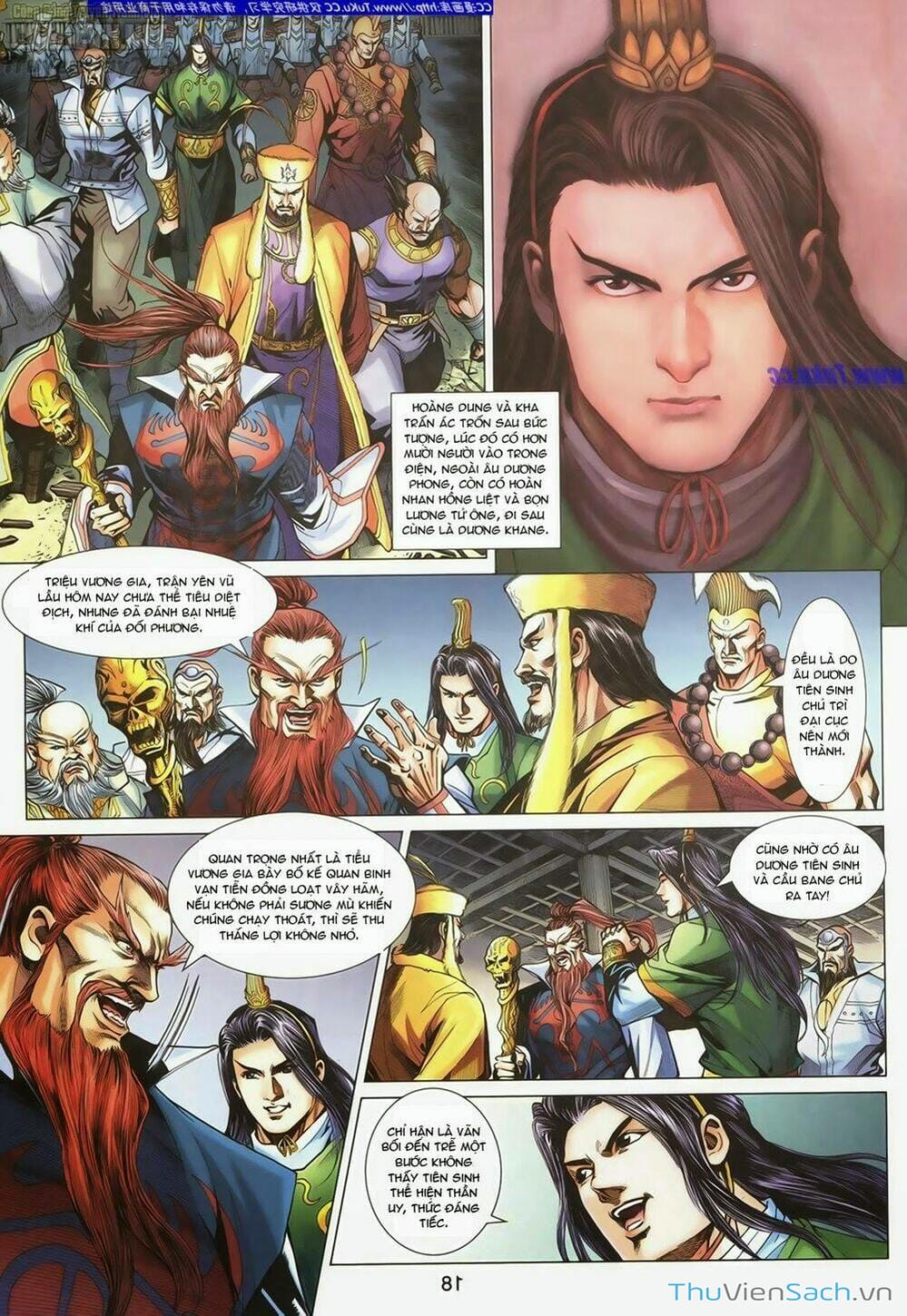 Truyện Tranh Anh Hùng Xạ Điêu - Manhua trang 4