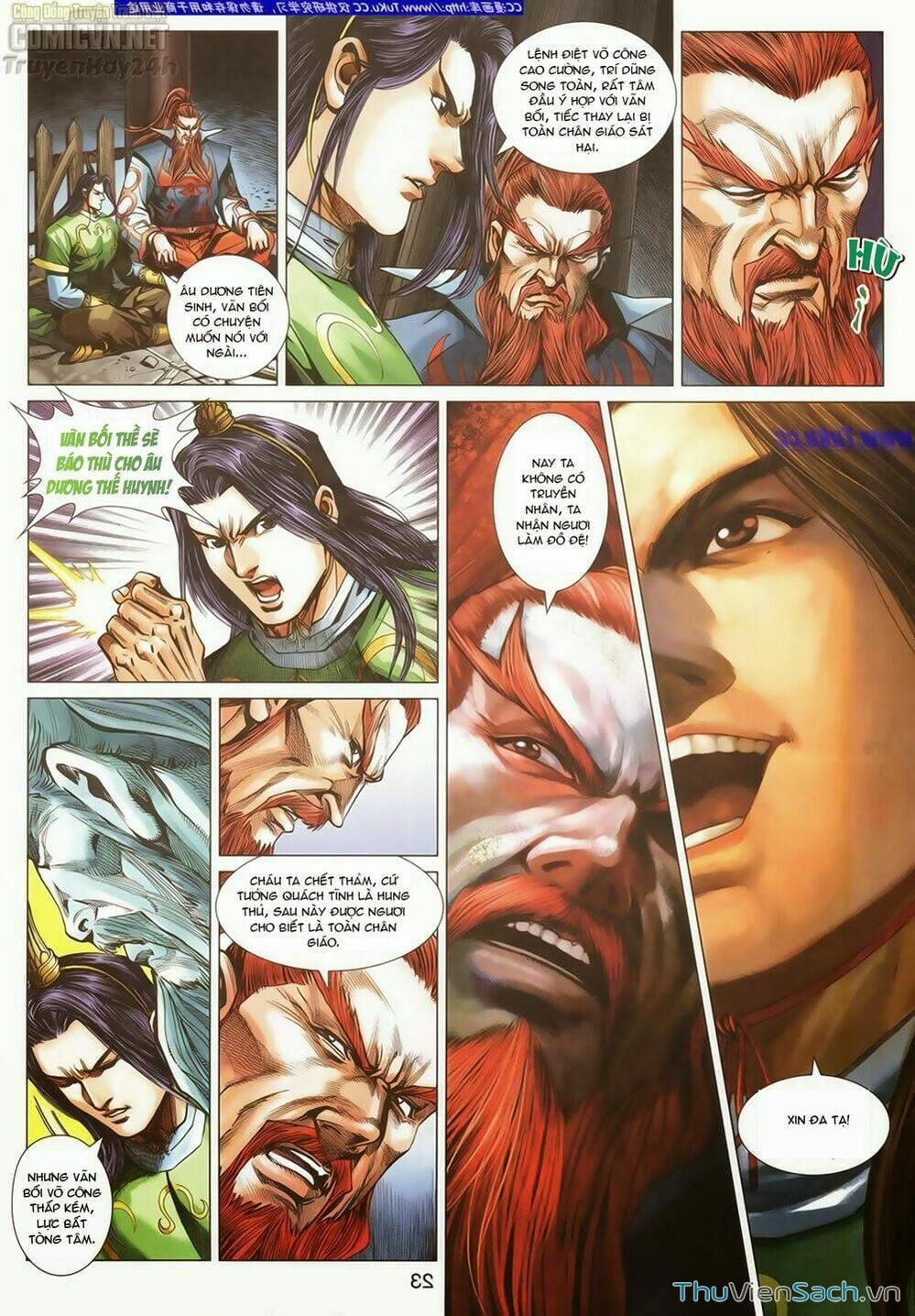 Truyện Tranh Anh Hùng Xạ Điêu - Manhua trang 4