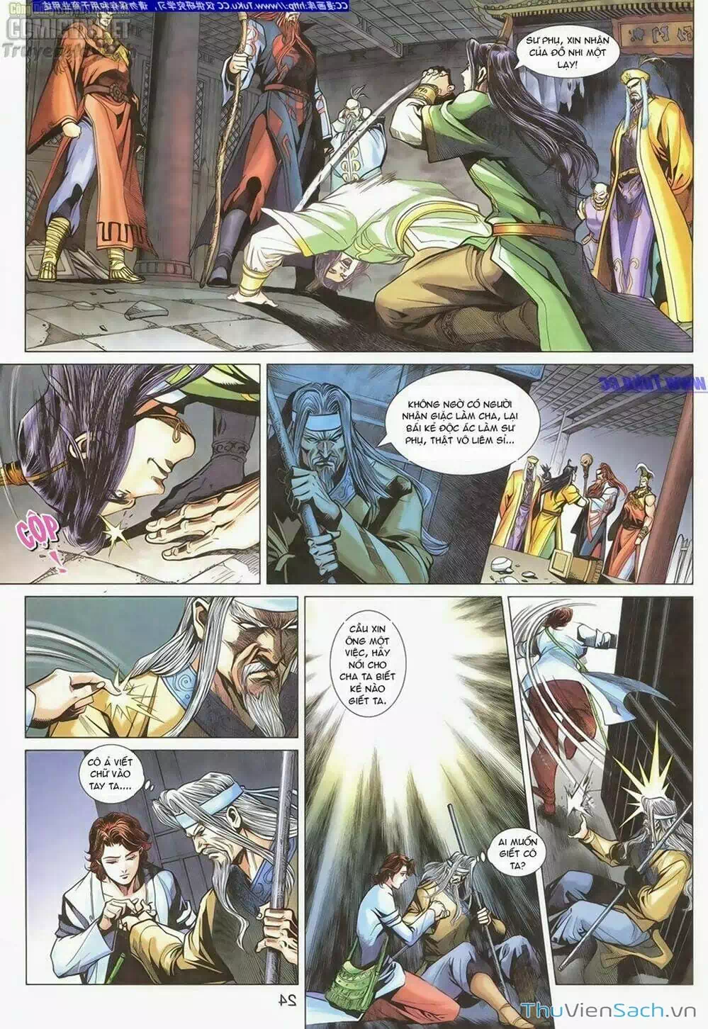Truyện Tranh Anh Hùng Xạ Điêu - Manhua trang 4