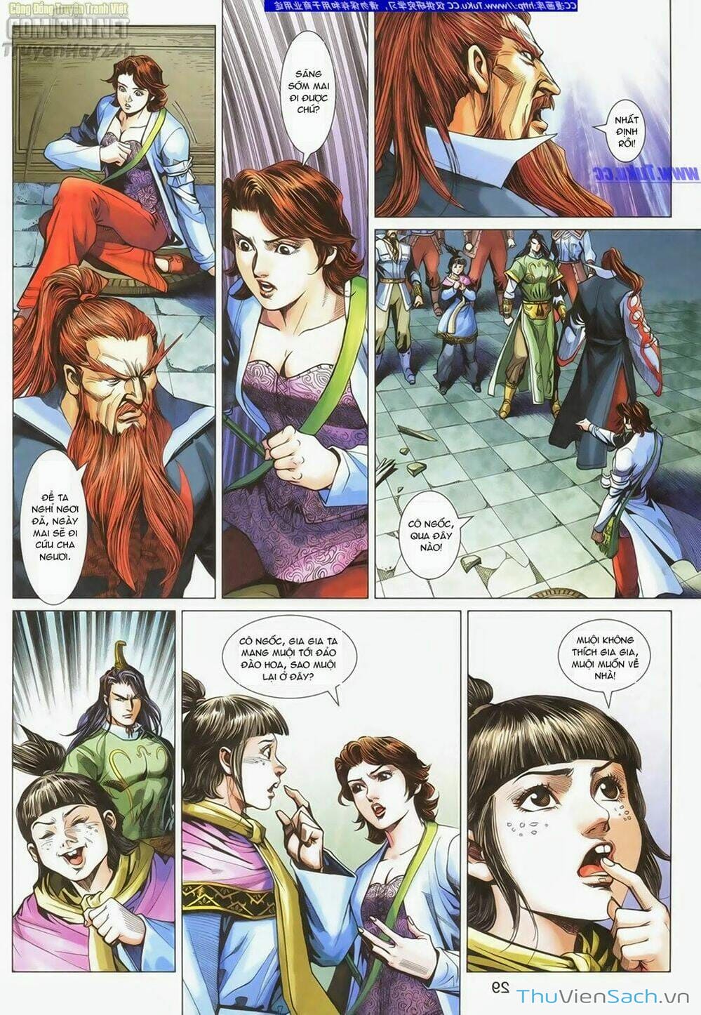 Truyện Tranh Anh Hùng Xạ Điêu - Manhua trang 2930