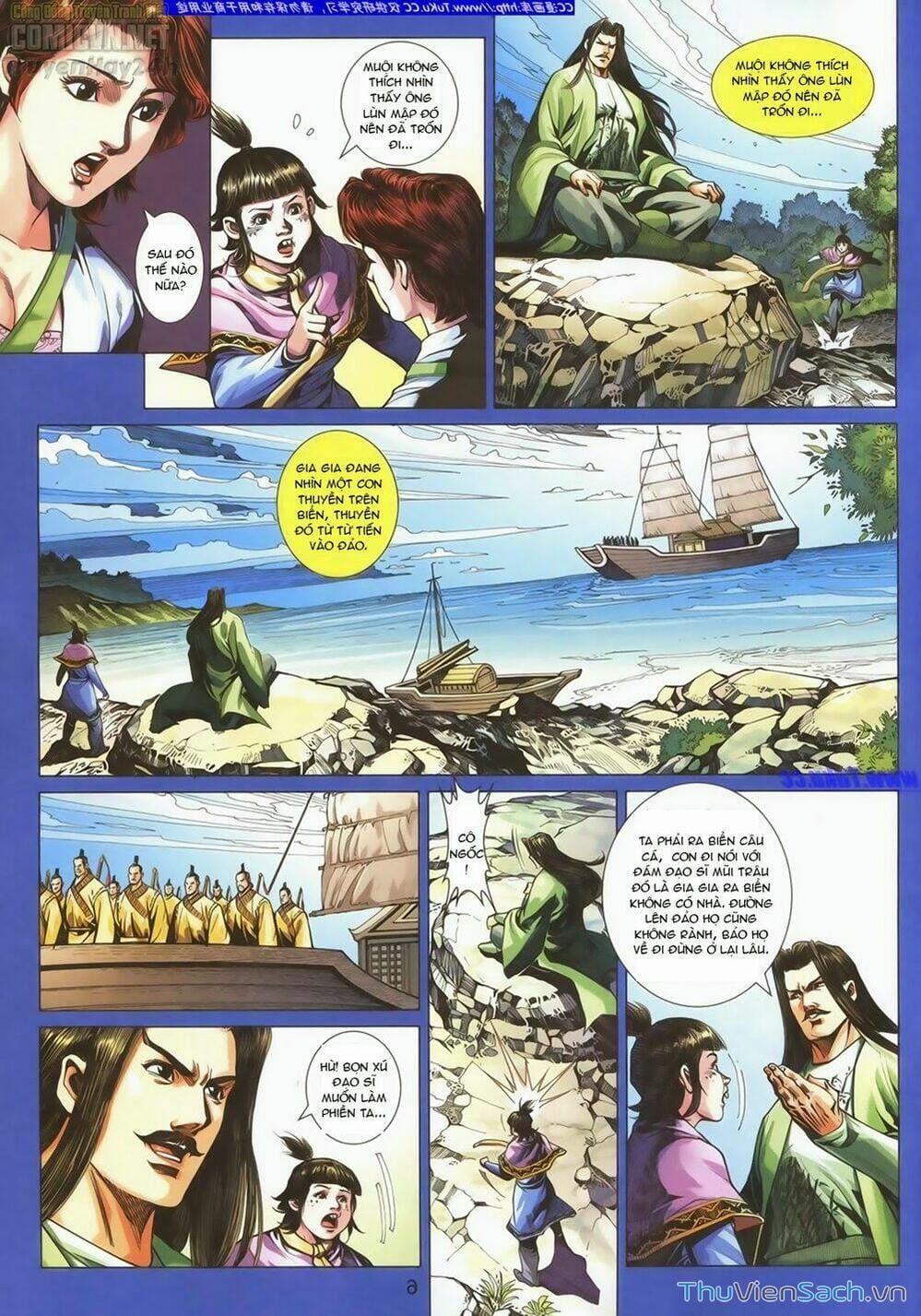 Truyện Tranh Anh Hùng Xạ Điêu - Manhua trang 4