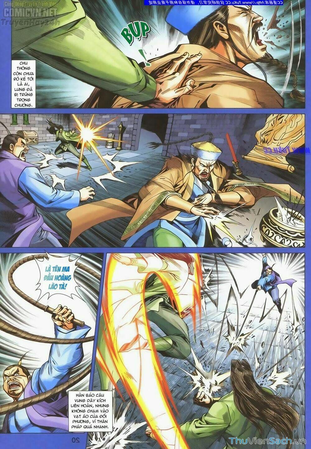 Truyện Tranh Anh Hùng Xạ Điêu - Manhua trang 4