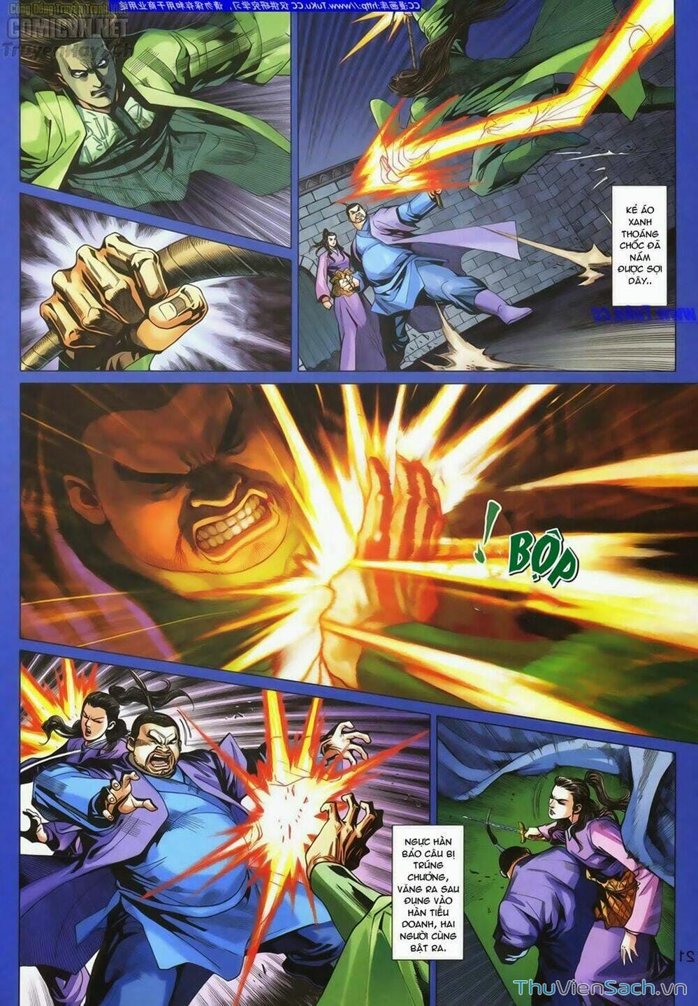 Truyện Tranh Anh Hùng Xạ Điêu - Manhua trang 4