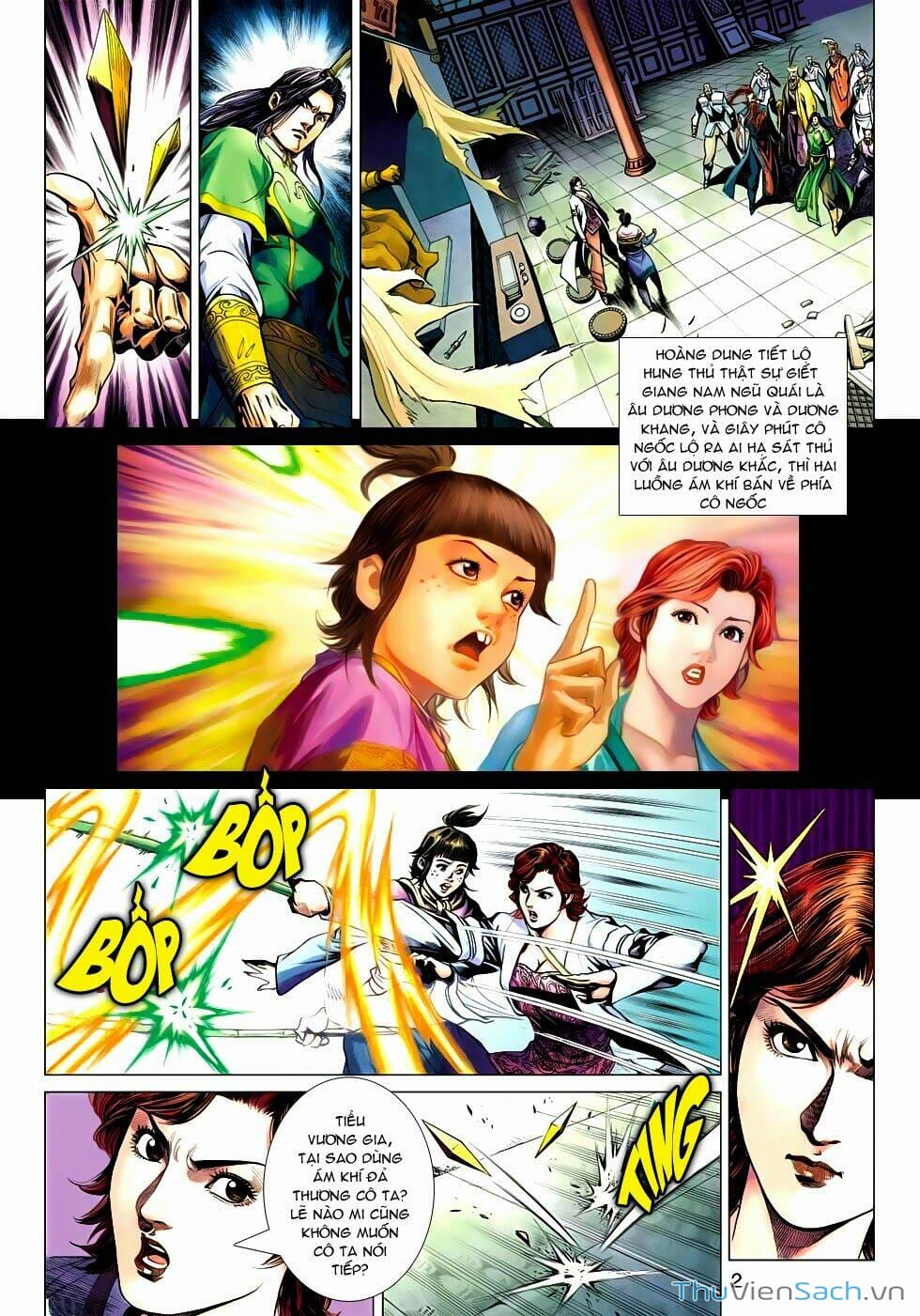 Truyện Tranh Anh Hùng Xạ Điêu - Manhua trang 4