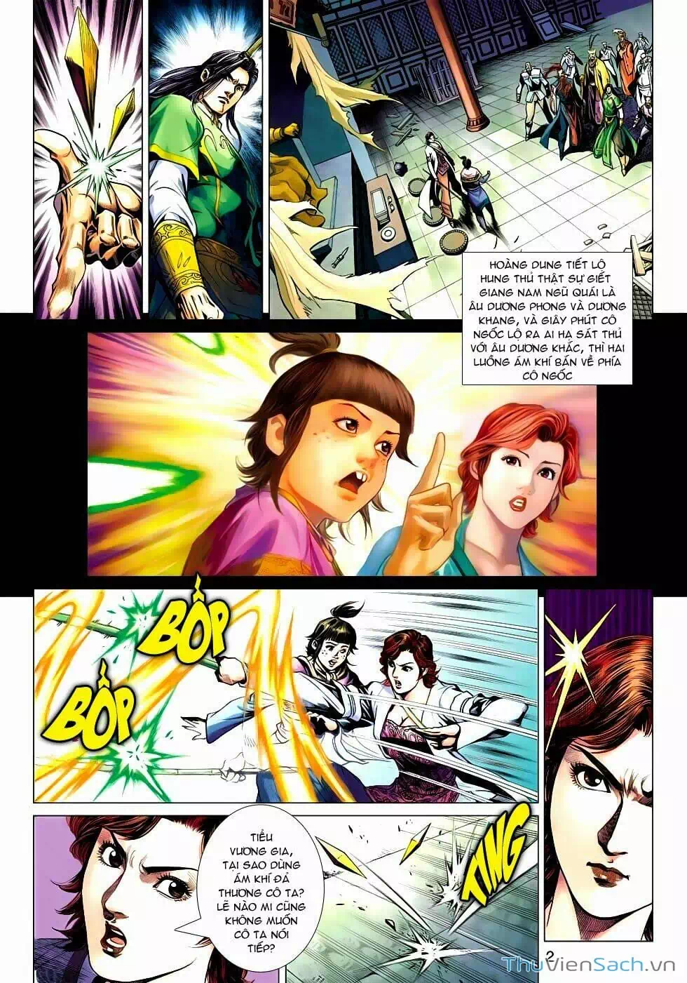 Truyện Tranh Anh Hùng Xạ Điêu - Manhua trang 4