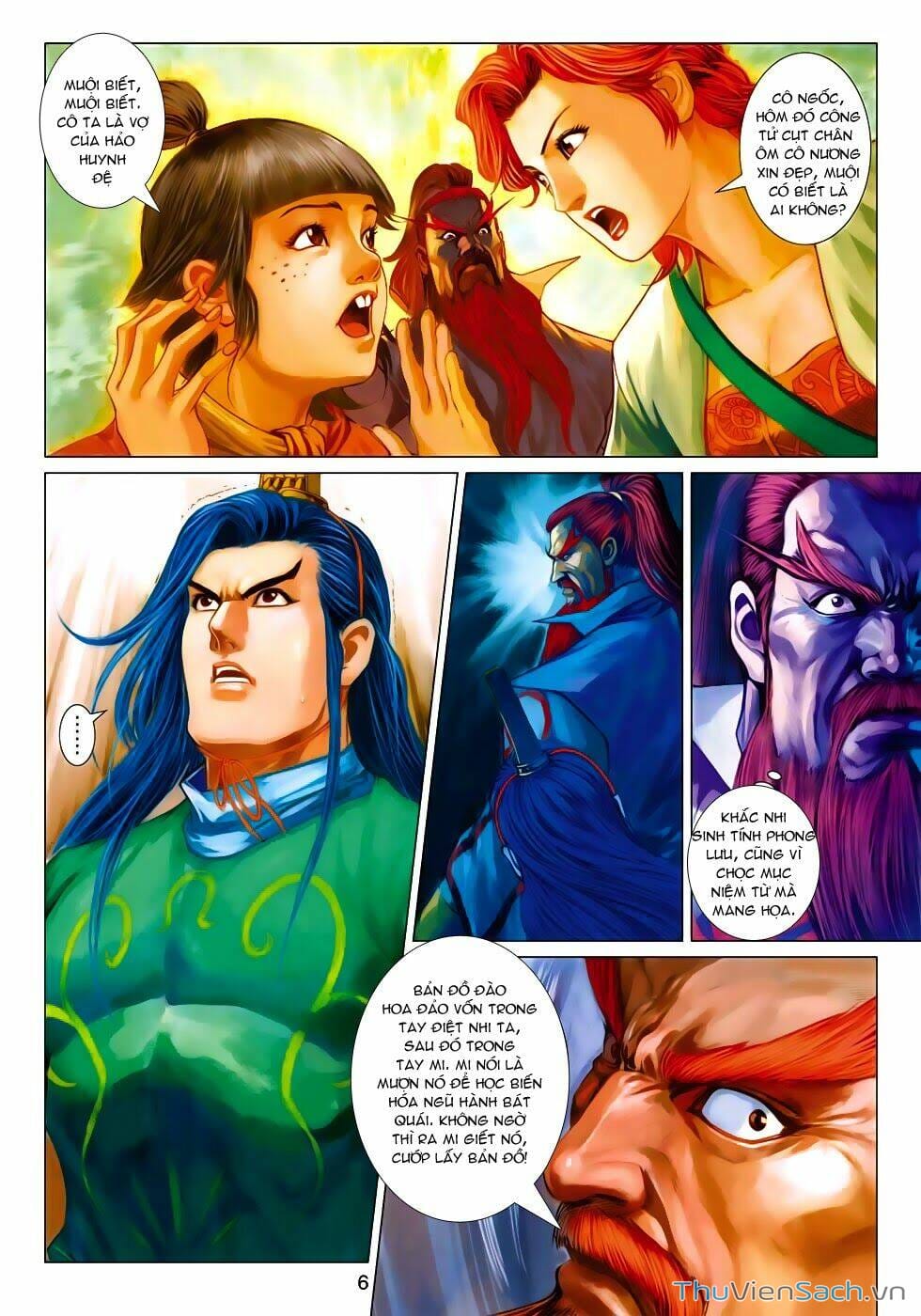 Truyện Tranh Anh Hùng Xạ Điêu - Manhua trang 4