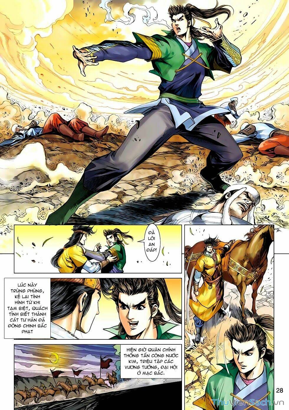 Truyện Tranh Anh Hùng Xạ Điêu - Manhua trang 4