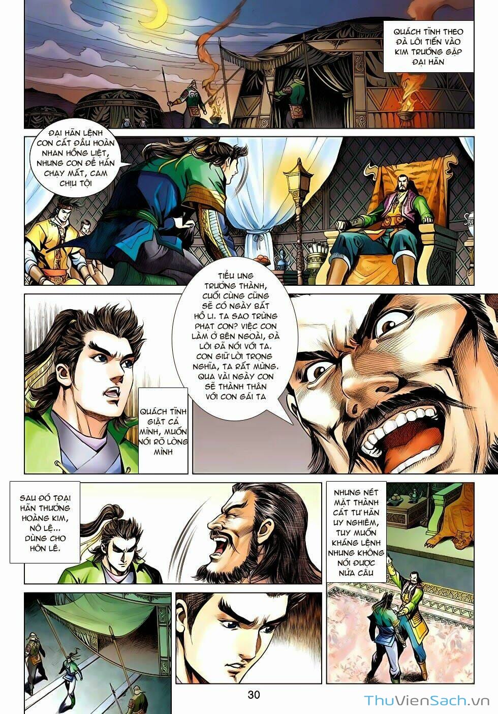 Truyện Tranh Anh Hùng Xạ Điêu - Manhua trang 2996