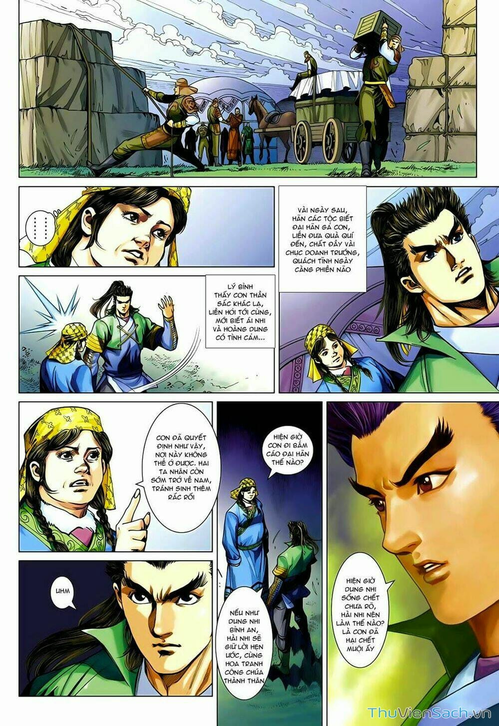Truyện Tranh Anh Hùng Xạ Điêu - Manhua trang 4