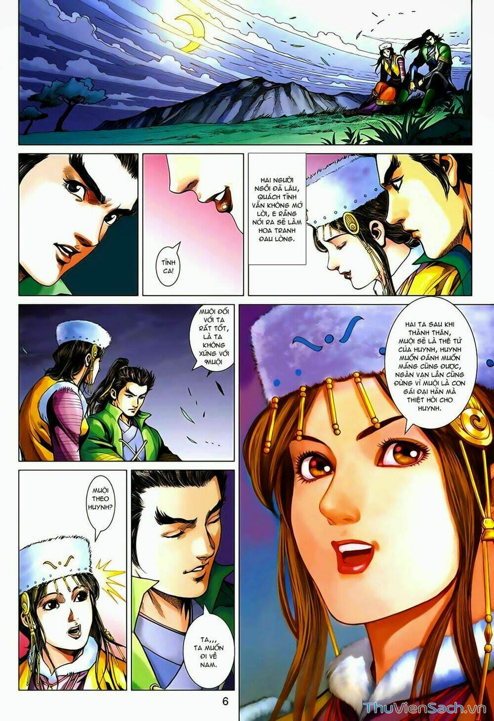 Truyện Tranh Anh Hùng Xạ Điêu - Manhua trang 4