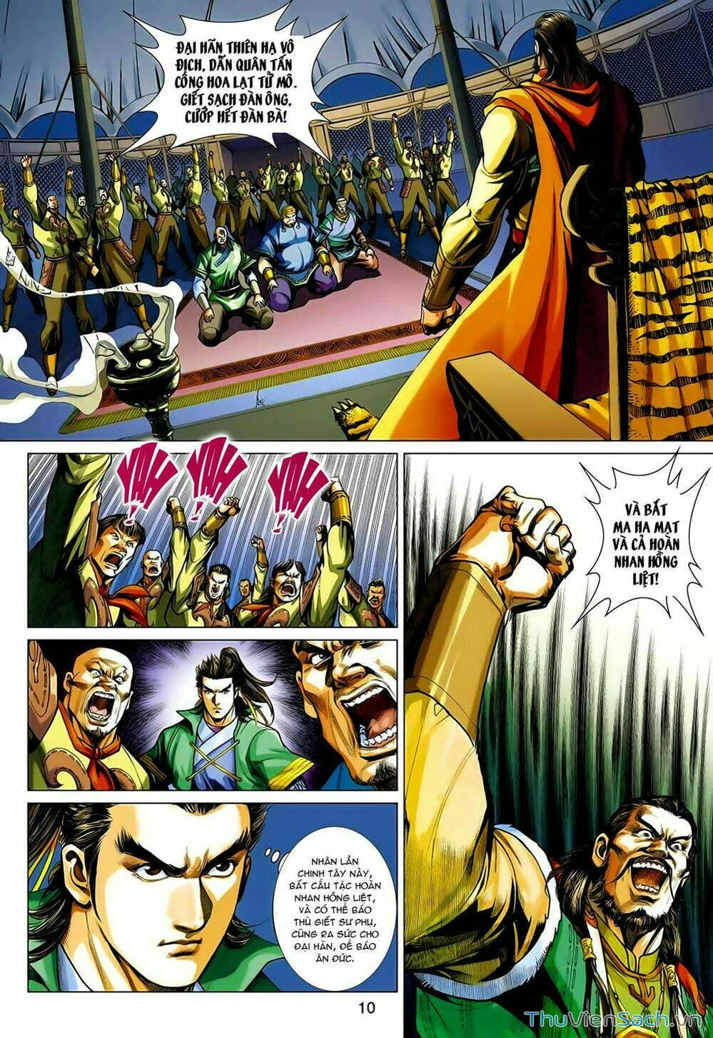 Truyện Tranh Anh Hùng Xạ Điêu - Manhua trang 4